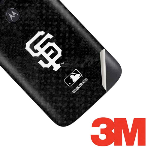 MLB San Francisco Giants Dark Wash Moto E5 Play Skin