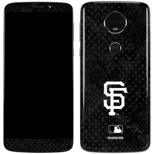 MLB San Francisco Giants Dark Wash Moto E5 Plus Skin