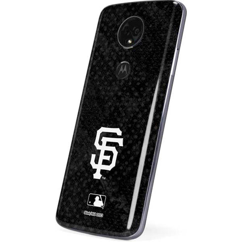 MLB San Francisco Giants Dark Wash Moto E5 Plus Skin