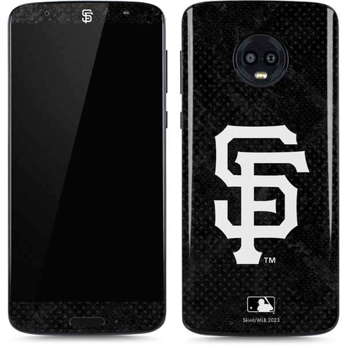MLB San Francisco Giants Dark Wash Moto G6 Skin