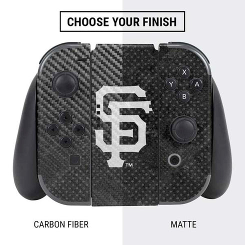 MLB San Francisco Giants Dark Wash Nintendo Switch Bundle Skin
