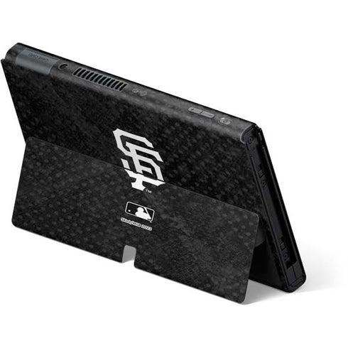 MLB San Francisco Giants Dark Wash Nintendo Switch OLED (2021) Skin