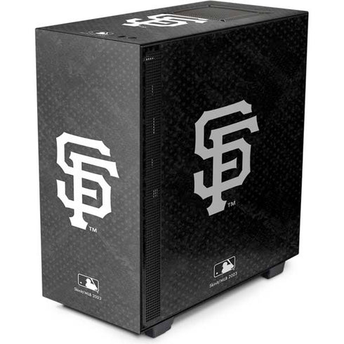 MLB San Francisco Giants Dark Wash NZXT H510 Compact ATX Mid-Tower Case Skin