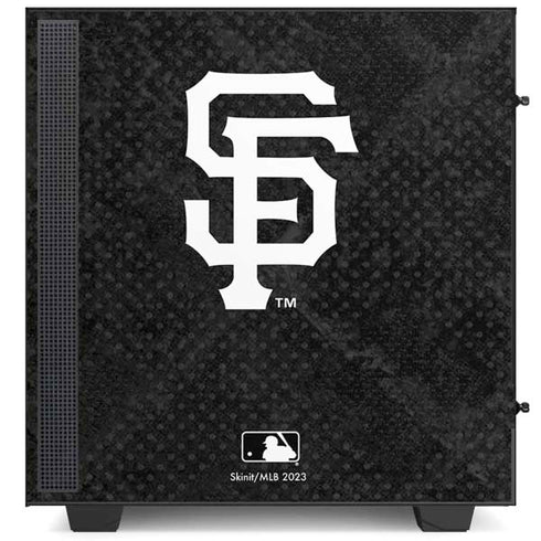 MLB San Francisco Giants Dark Wash NZXT H510 Compact ATX Mid-Tower Case Skin