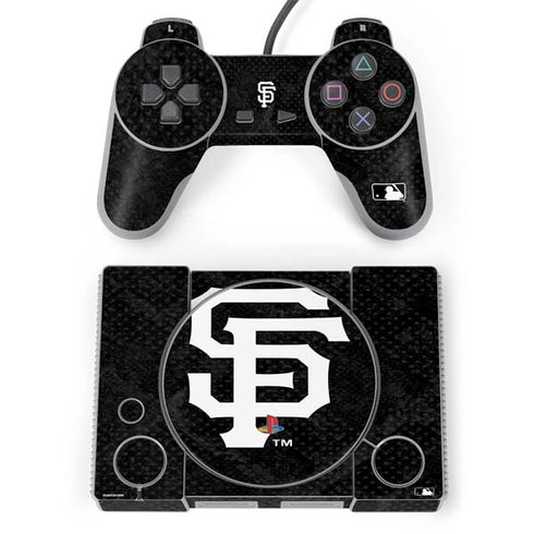 MLB San Francisco Giants Dark Wash PlayStation Classic Bundle Skin