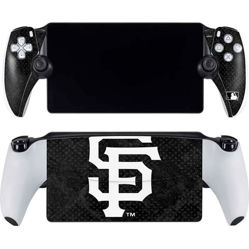 MLB San Francisco Giants Dark Wash PlayStation Portal Remote Player Skin