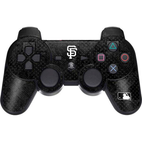 MLB San Francisco Giants Dark Wash PS3 Dual Shock wireless controller Skin
