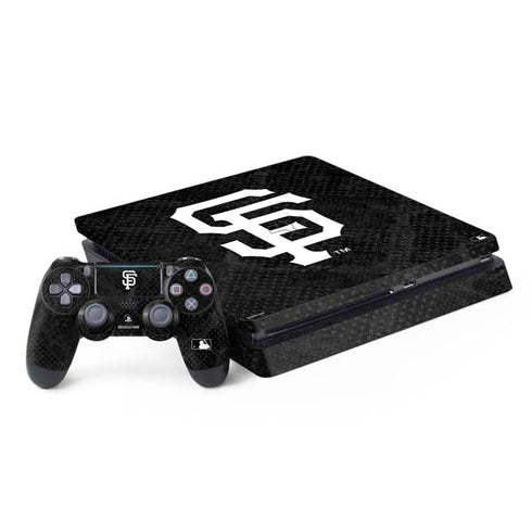 MLB San Francisco Giants Dark Wash PS4 Slim Bundle Skin