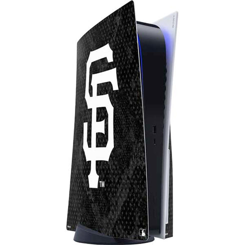MLB San Francisco Giants Dark Wash PS5 Console Skin
