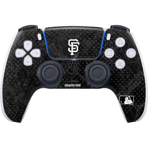 MLB San Francisco Giants Dark Wash PS5 Controller Skin