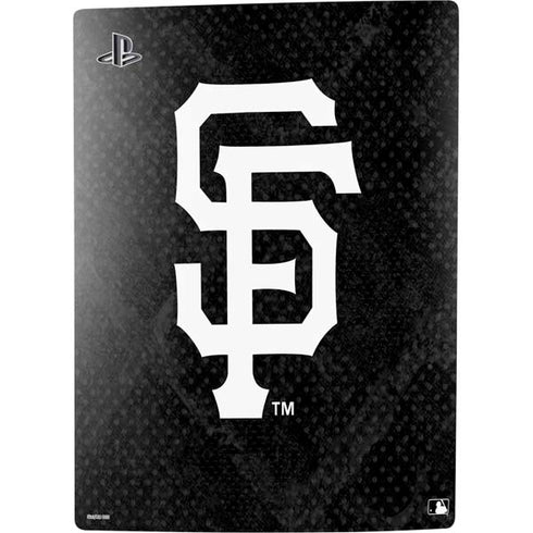 MLB San Francisco Giants Dark Wash PS5 Digital Edition Console Skin