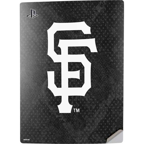 MLB San Francisco Giants Dark Wash PS5 Digital Edition Console Skin