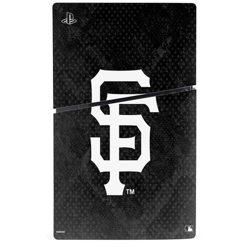 MLB San Francisco Giants Dark Wash PS5 Slim Disk Bundle Skin