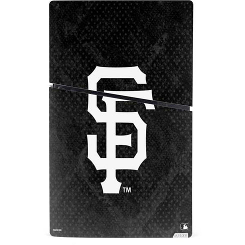 MLB San Francisco Giants Dark Wash PS5 Slim Digital Edition Console Skin