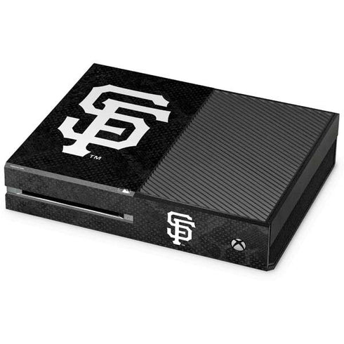 MLB San Francisco Giants Dark Wash Xbox One Console Skin