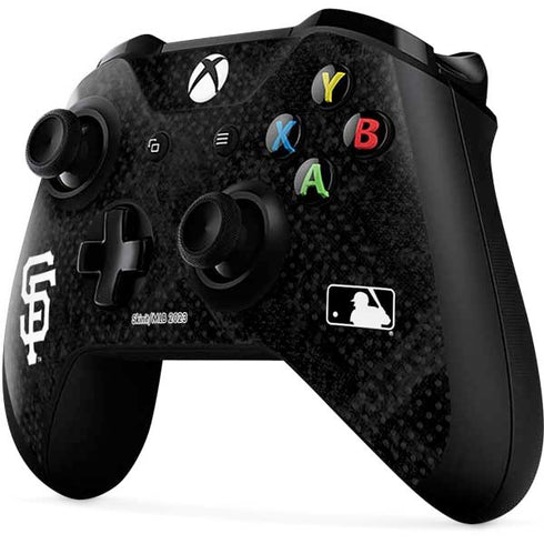 MLB San Francisco Giants Dark Wash Xbox One X Controller Skin