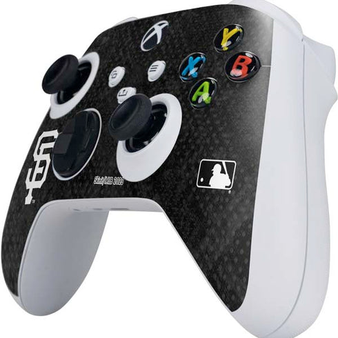 MLB San Francisco Giants Dark Wash Xbox Series S Controller Skin