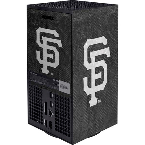 MLB San Francisco Giants Dark Wash Xbox Series X Bundle Skin