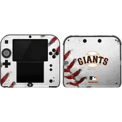 MLB San Francisco Giants Game Ball Nintendo 2DS Skin
