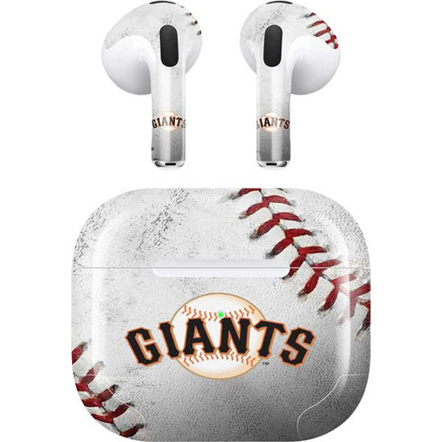 MLB San Francisco Giants Game Ball Apple AirPods (3rd Gen 2021) Skin