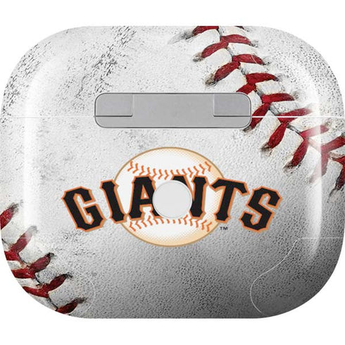 MLB San Francisco Giants Game Ball Apple AirPods (3rd Gen 2021) Skin