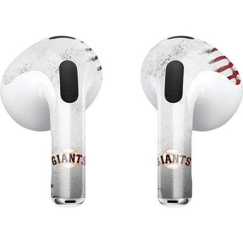 MLB San Francisco Giants Game Ball Apple AirPods (3rd Gen 2021) Skin
