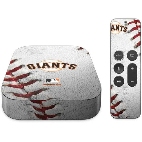 MLB San Francisco Giants Game Ball Apple TV Skin
