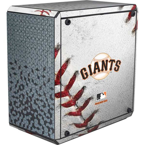 MLB San Francisco Giants Game Ball Cooler Master MasterBox Q300L Mini Tower Skin