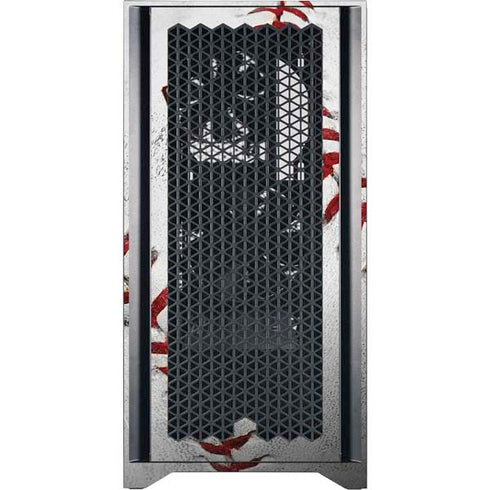 MLB San Francisco Giants Game Ball Corsair 4000D Tempered Glass Mid-Tower ATX Case Skin