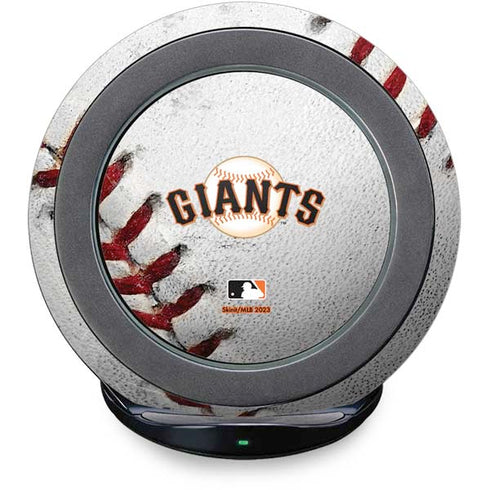 MLB San Francisco Giants Game Ball Fast Charge Wireless Charging Stand Skin