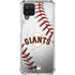 MLB San Francisco Giants Game Ball Galaxy A12 Clear Case
