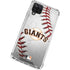 MLB San Francisco Giants Game Ball Galaxy A12 Clear Case