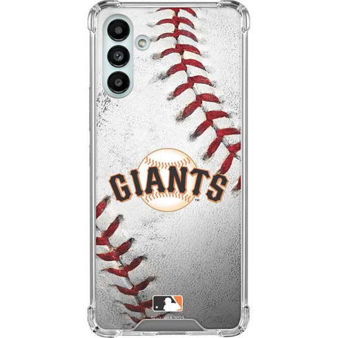 MLB San Francisco Giants Game Ball Galaxy A13 5G Clear Case