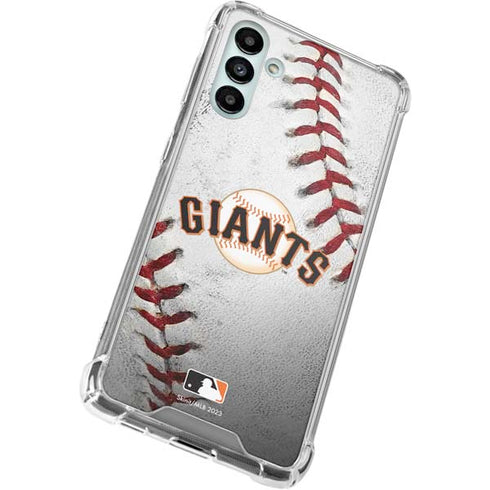 MLB San Francisco Giants Game Ball Galaxy A13 5G Clear Case