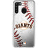 MLB San Francisco Giants Game Ball Galaxy A21 Clear Case