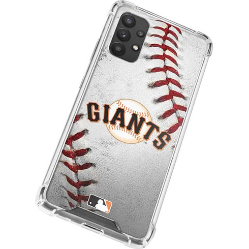 MLB San Francisco Giants Game Ball Galaxy A32 5G Clear Case