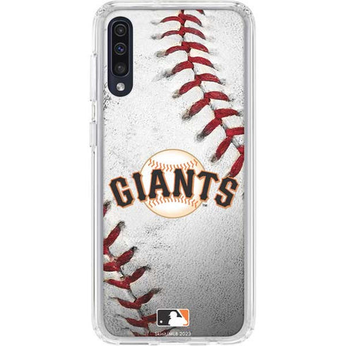 MLB San Francisco Giants Game Ball Galaxy A50 Clear Case