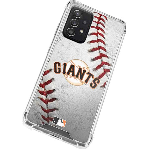 MLB San Francisco Giants Game Ball Galaxy A52 5G Clear Case