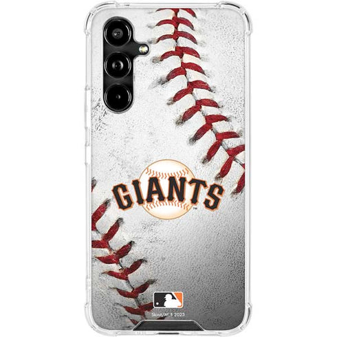 MLB San Francisco Giants Game Ball Galaxy A54 5G Clear Case