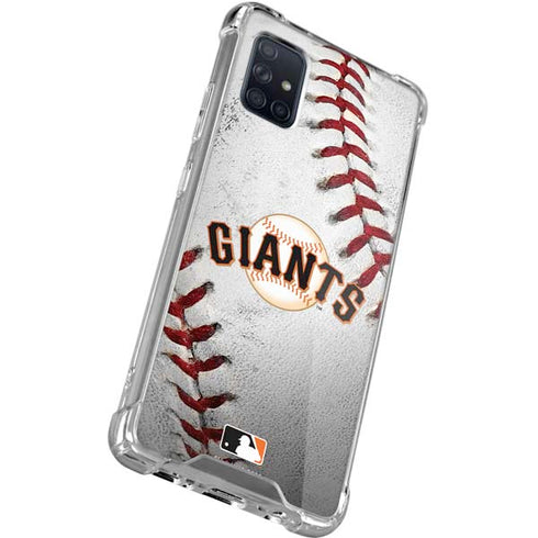 MLB San Francisco Giants Game Ball Galaxy A71 5G Clear Case