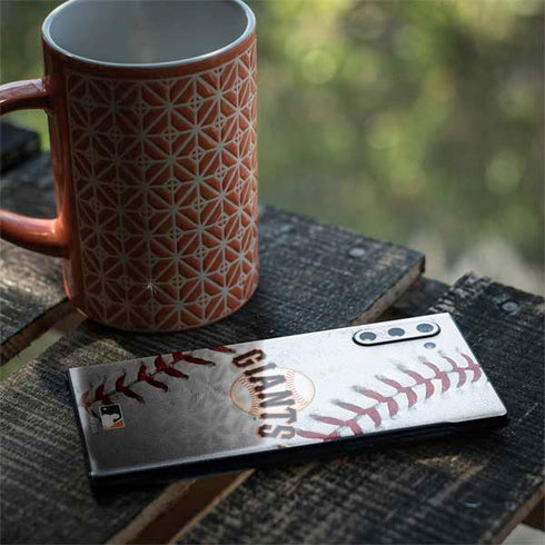 MLB San Francisco Giants Game Ball Galaxy Note 10 Skin