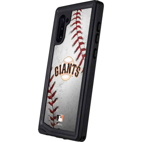MLB San Francisco Giants Game Ball Galaxy Note 10 Waterproof Case