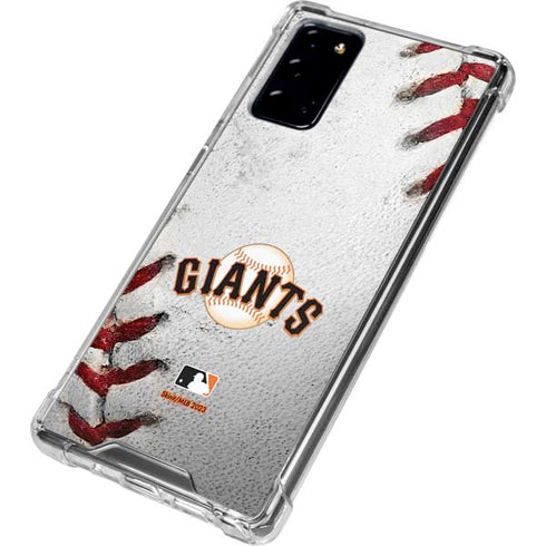 MLB San Francisco Giants Game Ball Galaxy Note20 5G Clear Case