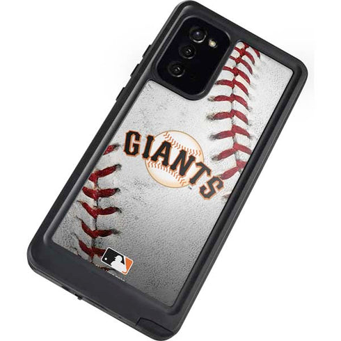 MLB San Francisco Giants Game Ball Galaxy Note20 5G Waterproof Case