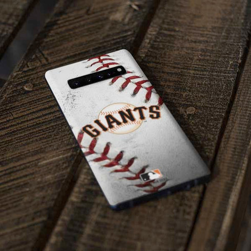 MLB San Francisco Giants Game Ball Galaxy S10 Plus Skin