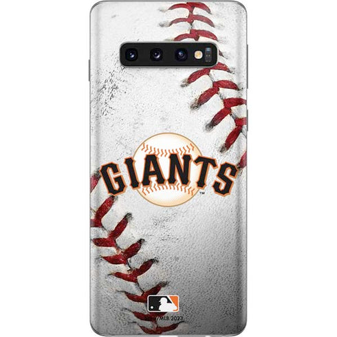 MLB San Francisco Giants Game Ball Galaxy S10 Skin