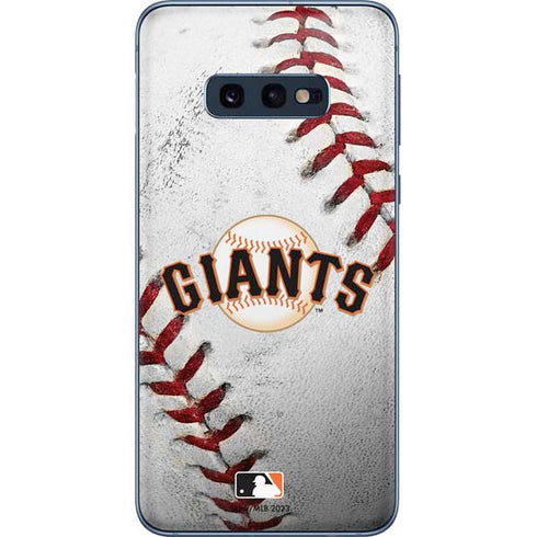 MLB San Francisco Giants Game Ball Galaxy S10e Skin