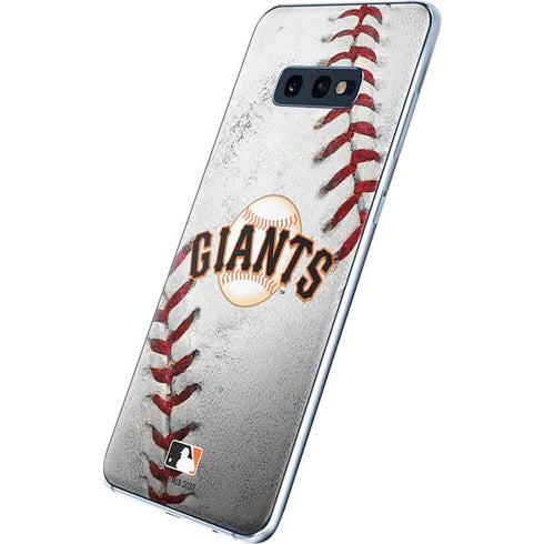 MLB San Francisco Giants Game Ball Galaxy S10e Skin