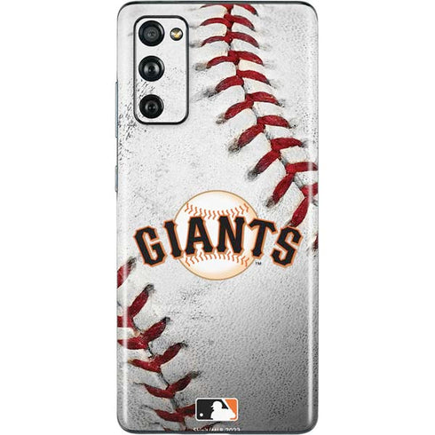 MLB San Francisco Giants Game Ball Galaxy S20 Fan Edition Skin