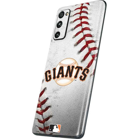 MLB San Francisco Giants Game Ball Galaxy S20 Fan Edition Skin